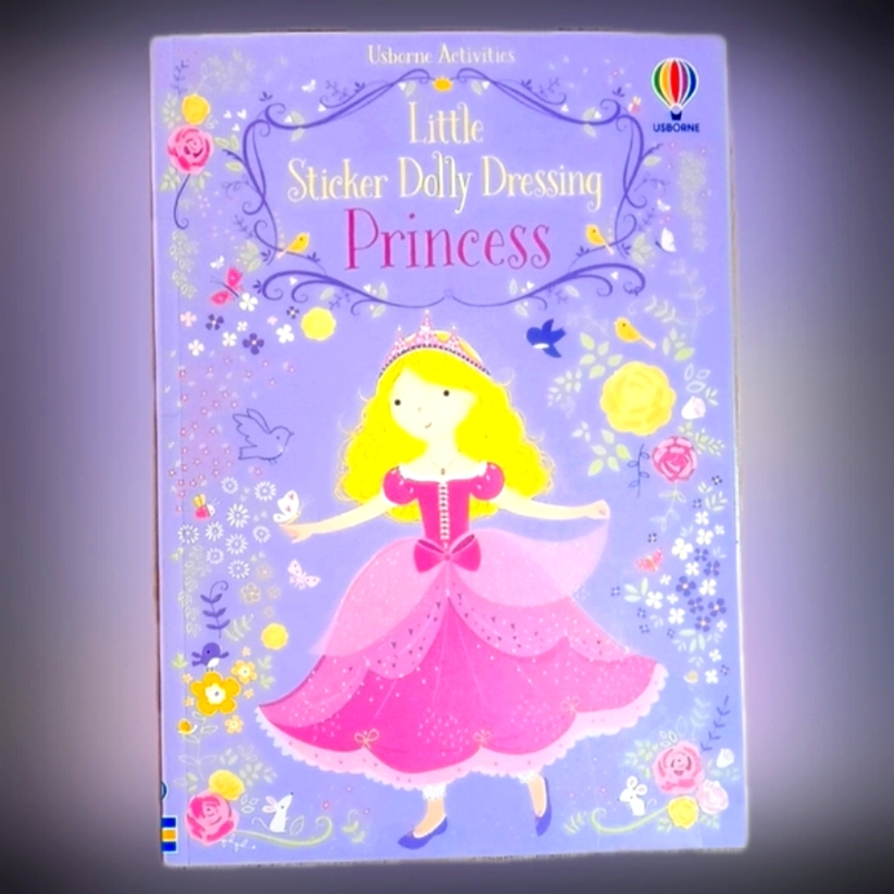 #KB13 Little Sticker Dolly Dressing Princess Book